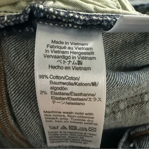 J. Crew selvedge 484 Slim fit jean Vintage Japanese stretch denim size 33 33X30 - Picture 10 of 17